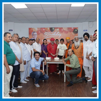 The 66th birthday of LPS Bossard’s Managing Director Rajesh Jain was celebrated by organizing tree plantation, a blood donation camp, and a health check-up camp.